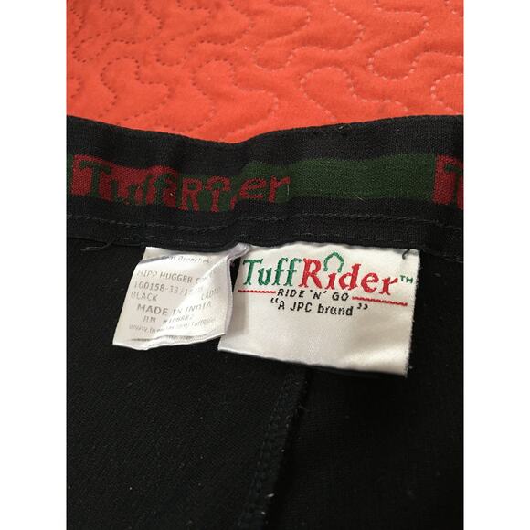 Tuff Rider Ride N Go 30L Hip Hugger Competition Black Ladies Full Seat Breeches - Picture 3 of 3